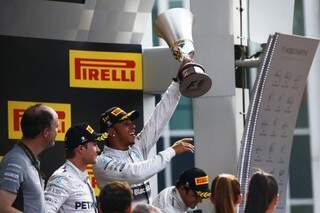 Hamilton vence GP da Itália e abre boa vantagem no campeonato (Foto: Andrew Hone/ Pirelli)