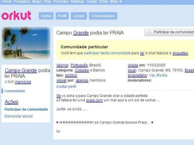 No Orkut, comunidades de Campo Grande guardam hist&oacute;rias e vergonhas alheias