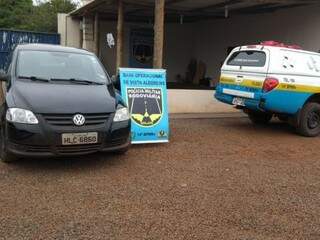 Homem sem CNH &eacute; preso depois de furar bloqueio com carro roubado em MG 