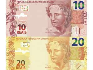 Banco Central lan&ccedil;a notas de R$ 10 e R$ 20 na pr&oacute;xima segunda-feira