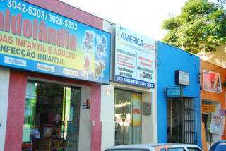 Comerciantes são vítimas de furto no centro de Campo Grande. (Foto:Rodrigo Pazinato)