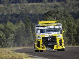 Os treinos da Copa Truck no Autódromo Internacional de Campo Grande começaram ontem e prosseguem nesta sexta-feira e sábado. No domingo serão duas largadas de muita emoção (Foto: Copa Truck/Divulgação)