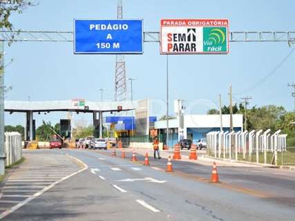 Pedágio da ponte no Rio Paraguai terá reajuste de 7% em janeiro