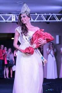 Ingrid Kemp, conquistou ontem o título de Miss Mundo MS 2014.