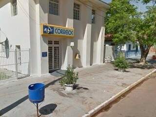 Agência que foi alvo do assalto nesta terça-feira, em Corguinho (Foto: Reprodução/Google Street View)
