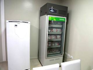 Imunocenter investiu pesado em tecnologia, com refrigeração que assegura temperatura das vacinas. (Foto: Alcides Neto)