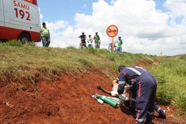 Ind&iacute;gena atropelado em Dourados morre horas depois de ser socorrido