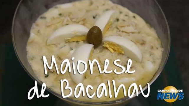 Quer uma receita r&aacute;pida para o Natal? Maionese de bacalhau!