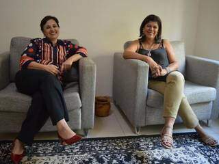 Leila e Adriane são psicólogas que trabalham a alma para a saúde do corpo manter-se estável. (Foto: Thaís Pimenta)