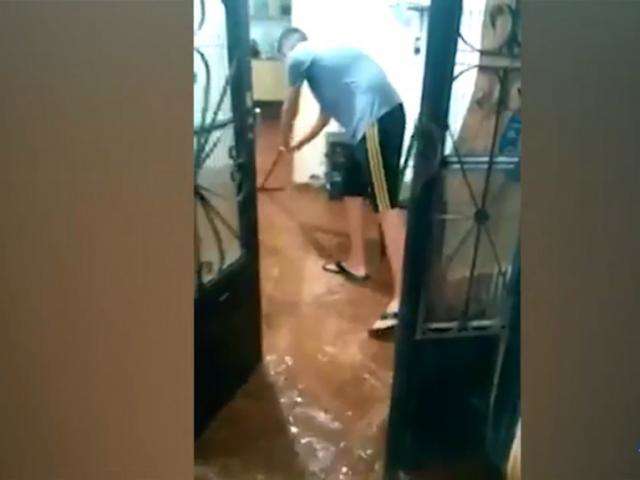 Ap&oacute;s chuva forte, fim de semana &eacute; de limpeza para moradores da Capital