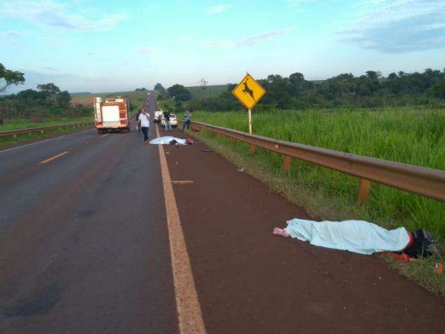 Ve&iacute;culo n&atilde;o identificado atropela e mata casal de moto na rodovia BR-463