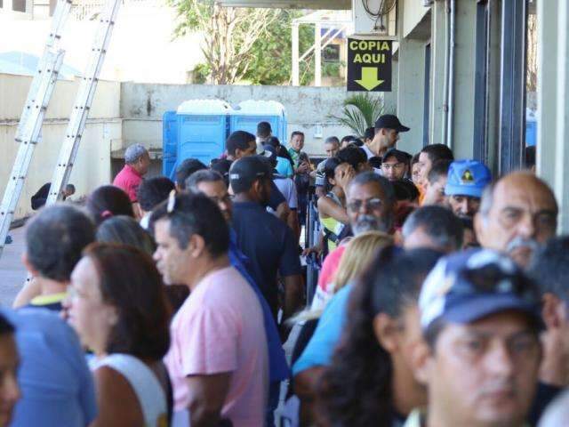 Posto para biometria amanhece lotado e TRE prev&ecirc; refor&ccedil;o semana que vem