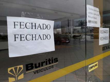 Concessionária da montadora Renault em Campo Grande fecha as portas