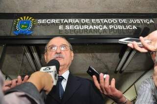 Secretário de Justiça, Wantuir Jacini. (Foto: João Garrigó)