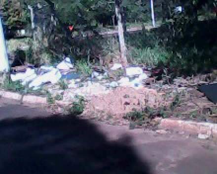  Moradora do Jardim Samambaia denuncia lixo jogado em reserva ecol&oacute;gica 