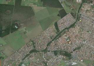 Margens do córrego Imbirussu urbanizadas somam mais de 2km. 