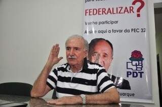 Schimidt alega que PDT apoiou outro candidato em 2012 na Capital (Foto: João Garrigó)