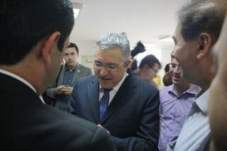 Ministro veio para lançar força-tarefa sobre tratamento do câncer (Foto: Marcos Ermínio)