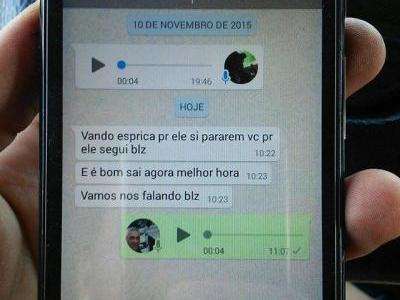 Dupla é presa após combinar de levar 10 kg de cocaina pelo whatsapp