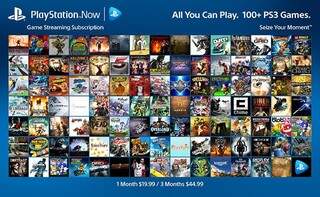 PS Now: o serviço de assinatura de jogos coloca disponível ao proprietário de um Playstation mais de 100 jogos de Playstation 3.