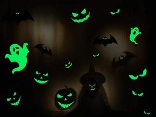 Decoração temática para aproveitar o Halloween (Foto: Ilustração)