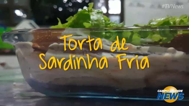 Para o lanche, Torta de Sardinha Fria &eacute; uma boa op&ccedil;&atilde;o; veja a receita