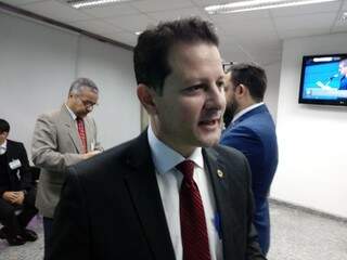 Deputado estadual Renato Câmara em entrevista (Foto: Leonardo Rocha)