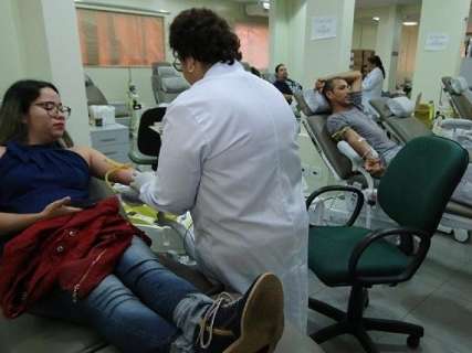 Dias frios afastam doadores em MS e Hemosul faz convocação