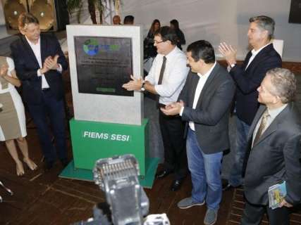 Fiems lança pedra fundamental de prédio de R$ 7 milhões do Sesi SST