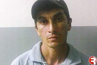 Dionízio Olazar foi preso após esfaquear ex-mulher em Sidrolândia. (Foto: Região News)