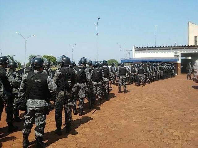Choque &eacute; acionado e governo refor&ccedil;a seguran&ccedil;a em pres&iacute;dio de Dourados