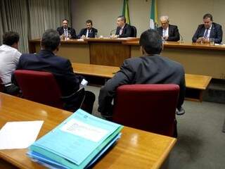 Sessão da tarde desta quarta-feira da CPI do JBS (Foto: Divulgação/ALMS)