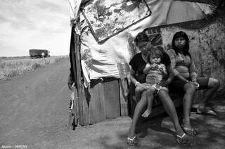 Indígenas aguardam demarcação de terras em várias cidades do Estado (Foto: Divulgação/MPF)