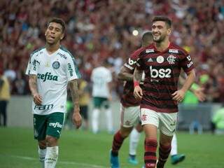 Flamengo venceu Palmeiras no Maracanã (Foto: Alexandre Vidal / Flamengo)