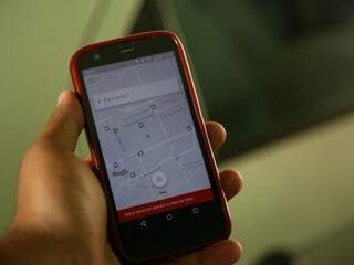 Aplicativo de carona paga, como Uber, será regulamentado. (Foto: Marcos Ermínio/Arquivo).