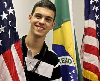 Rafael Ribeiro é um dos 37 estudantes brasileiros que participam de programa de intercâmbio da Embaixada Americana (Foto: Divulgação/Embaixada dos EUA)