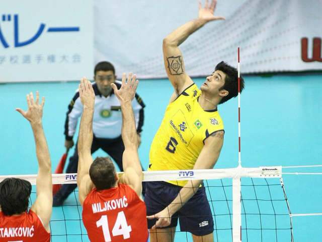  Brasil enfrenta a Finl&acirc;ndia amanh&atilde; em S&atilde;o Bernardo pela Liga Mundial de v&ocirc;lei 
