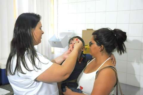 Campanha de vacinação contra polio e sarampo é prorrogada
