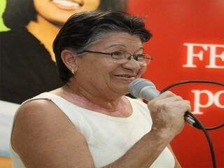 Maria Ildonei Lima, professora e ex-diretora da Fetems (Foto: Reprodução) 