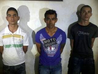 Os três foram detidos e levados para a Depac do Centro (Foto: PM)