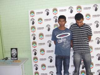 Anderson e Rafael foram presos pela Derf na segunda-feira. (Foto: Paula Vitorino)