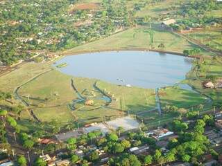 Parque Antenor Martins, na região oeste de Dourados (Foto: Divulgação)