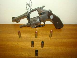 Arma foi utilizada para matar adolescente (Foto: Site Dourados News)