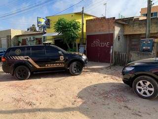 Um dos endereços alvos da operação no Rio Grande do Sul (Foto: divulgação/Polícia Federal) 