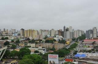 Inmet emitiu alerta de temporais para Mato Grosso do Sul (Foto: Alcides Neto)