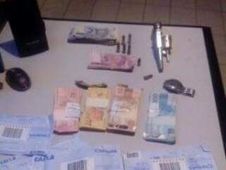 Assaltante roubou mais de 23 mil segundo proprietária da casa lotérica (Foto: Divulgação/PM)