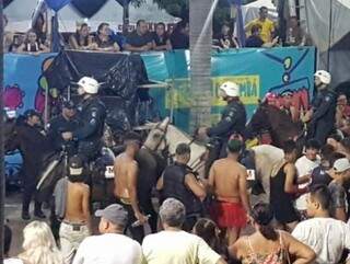 ircuito do carnaval não registrou nenhuma ocorrência grave; ocorreram prisões por brigas e embriaguez. (Foto: Divulgação/PM)