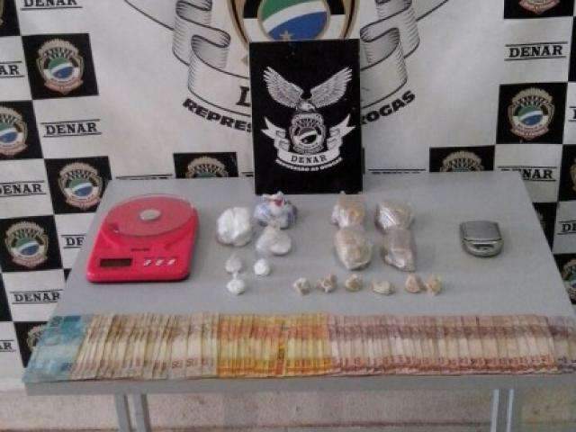 &lsquo;Marcola do MS&rsquo; &eacute; preso com a mulher e R$ 20 mil em drogas