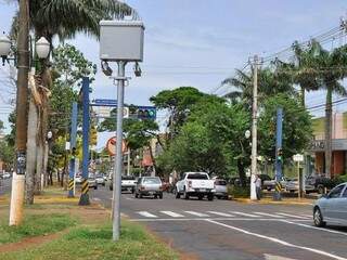 Radares foram instalados em três cruzamentos da Marcelino Pires (Foto: Divulgação)