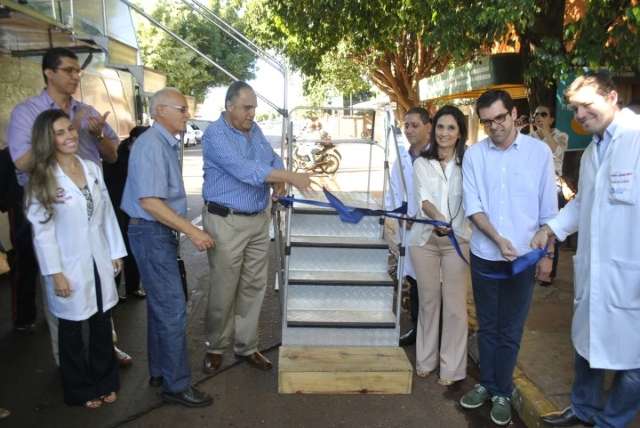 Sesau lan&ccedil;a servi&ccedil;o m&oacute;vel de atendimento em ginecologia para preven&ccedil;&atilde;o do c&acirc;ncer